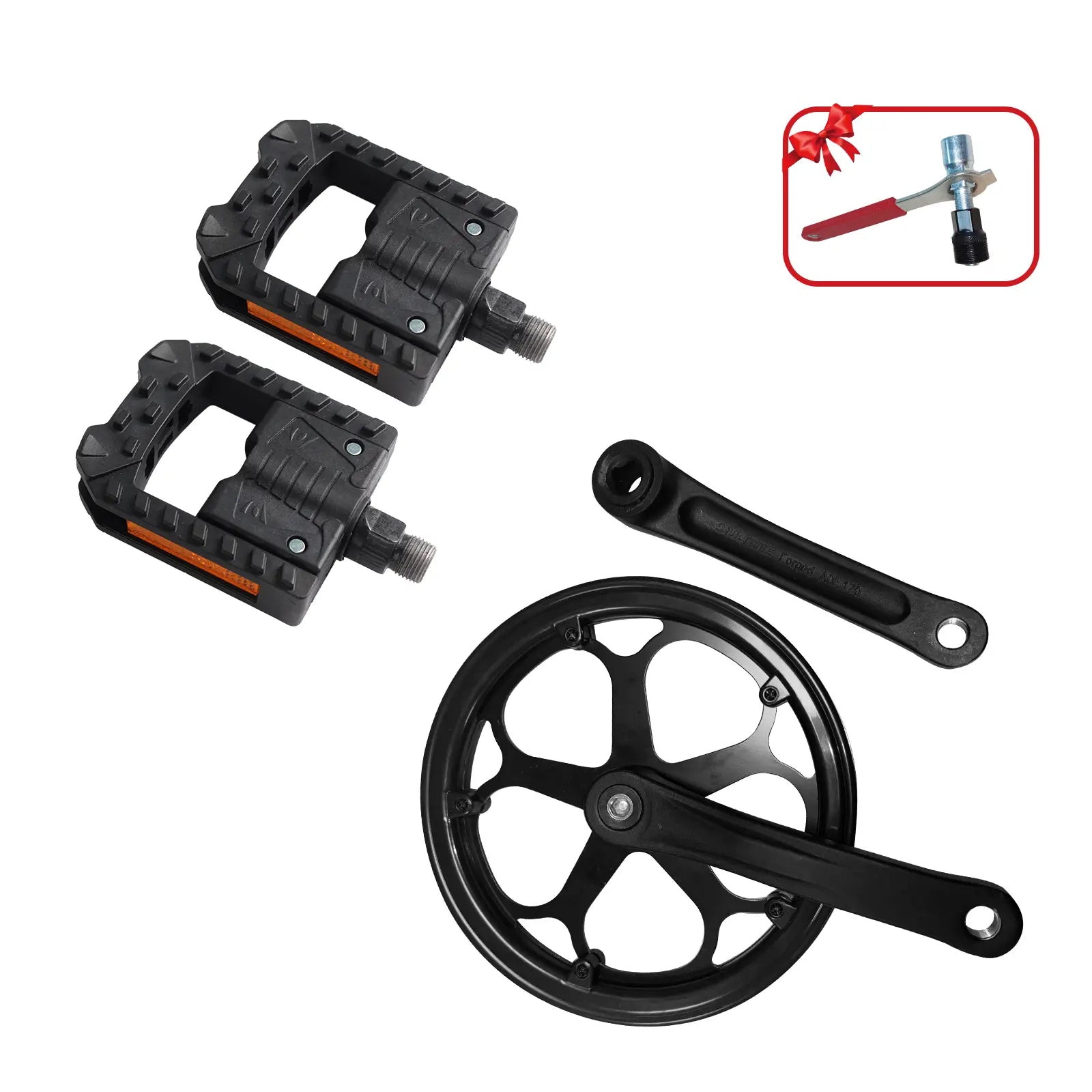 FW11/FW11S 3.0 Bike Crankset And Pedals