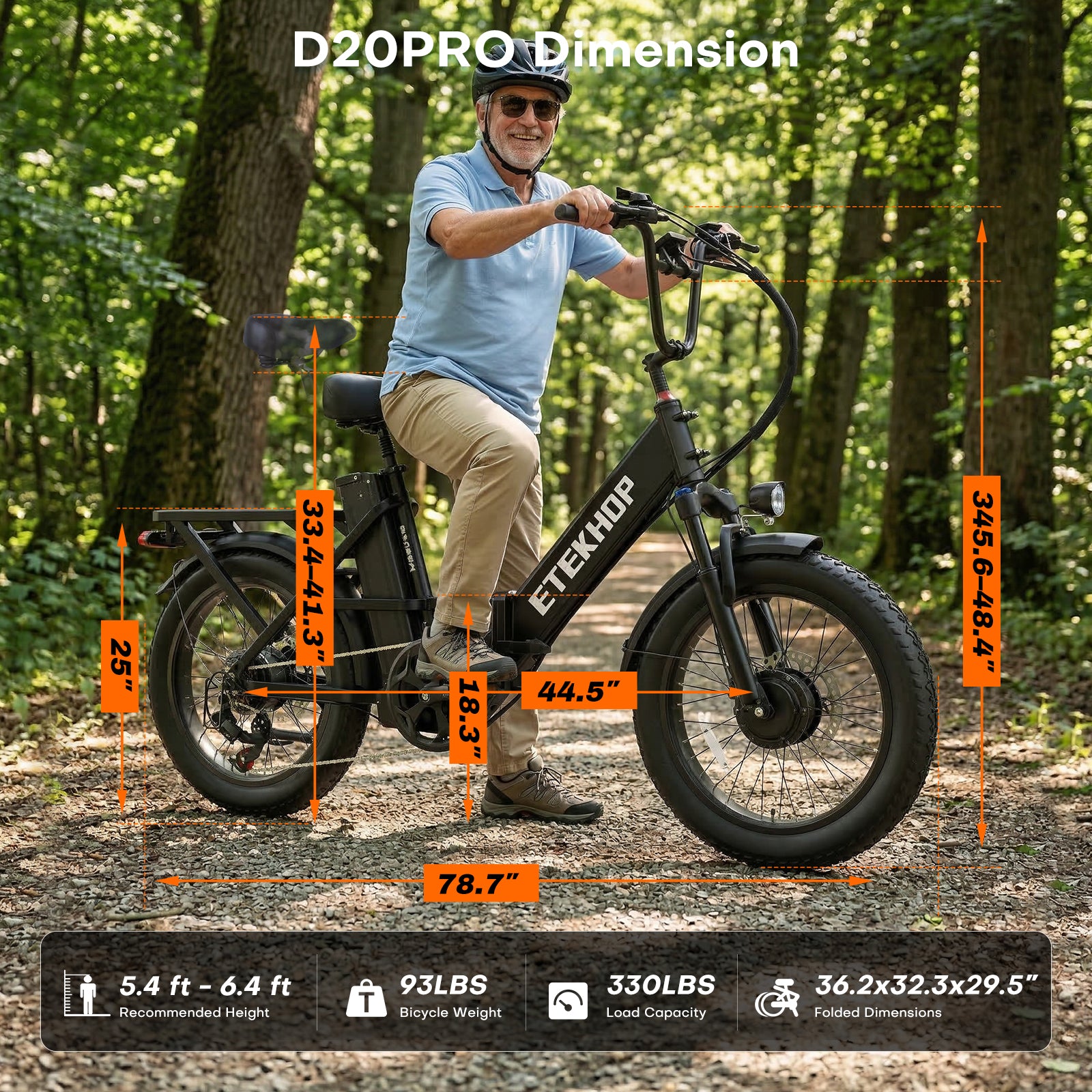 D20 Pro 3.0 Step-Thru Ebike