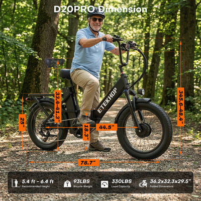 D20 Pro 3.0 Step-Thru Ebike
