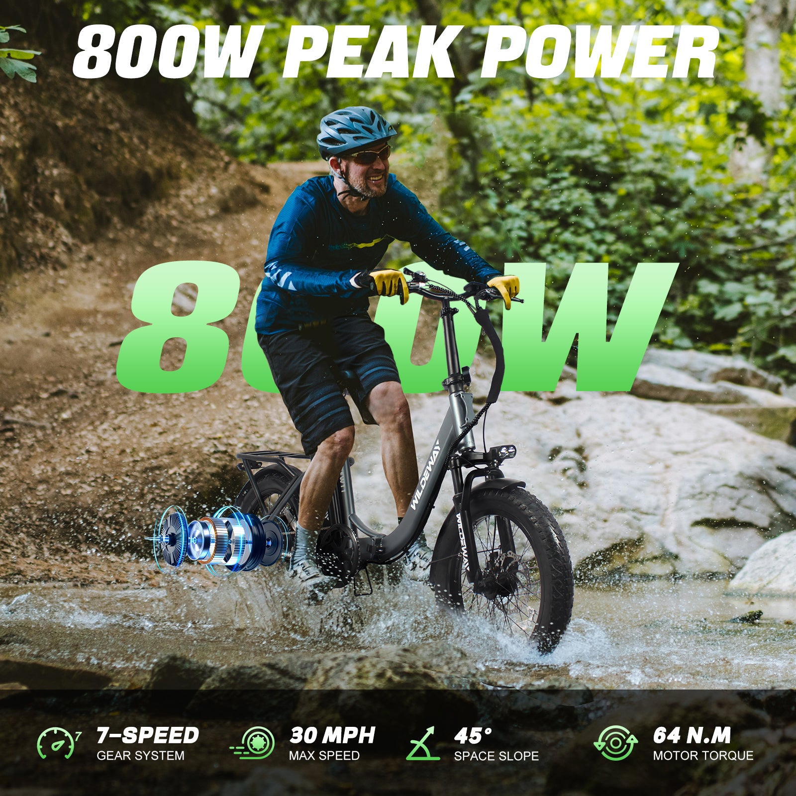 Wildeway FW11 3.0 15Ah Ebike